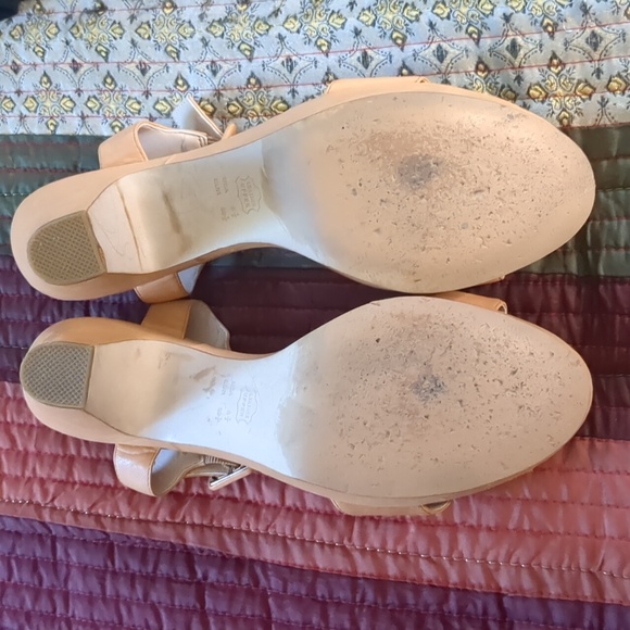 SASHA LONDON* genuine leather strappy side buckle sandal size 8.5 ladies - Picture 8 of 12